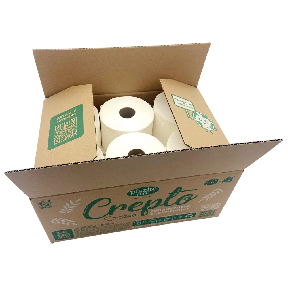 Toaletní papír Crepto 3240 (12 rolí, 3 vrstvy)