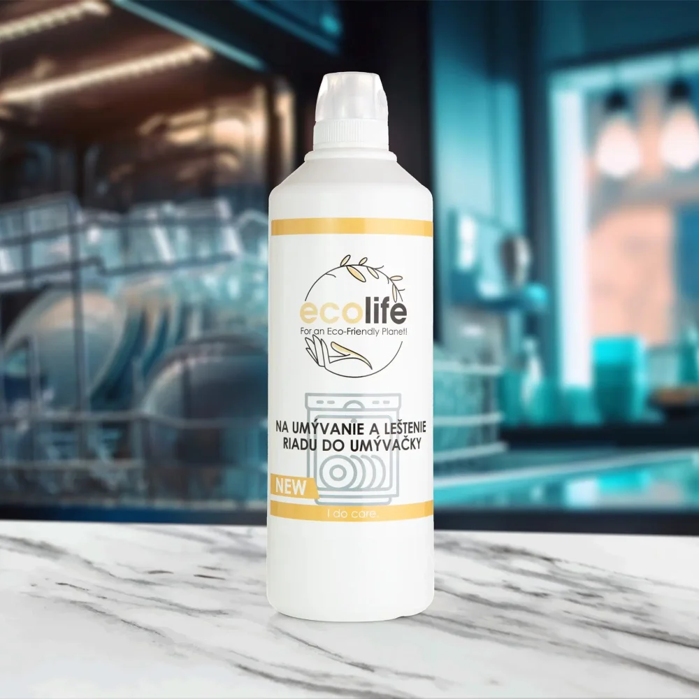 EcoLife Čisticí gel do myčky nádobí s leštidlem (2 v 1, 1 l) image 2