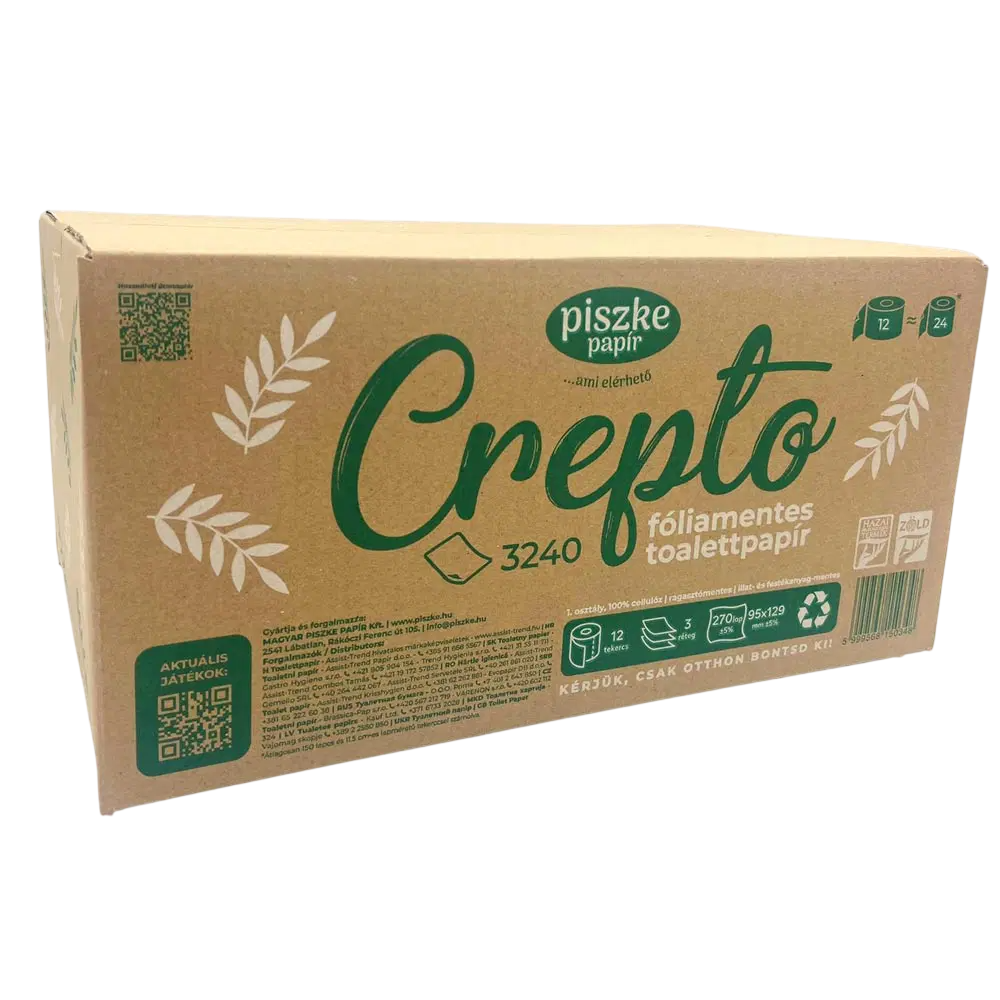Toaletní papír Crepto 3240 (12 rolí, 3 vrstvy) image 4