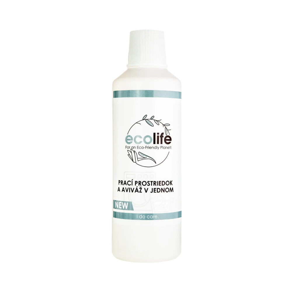 EcoLife Prací prostředek a aviváž 2 v 1 (1 l)