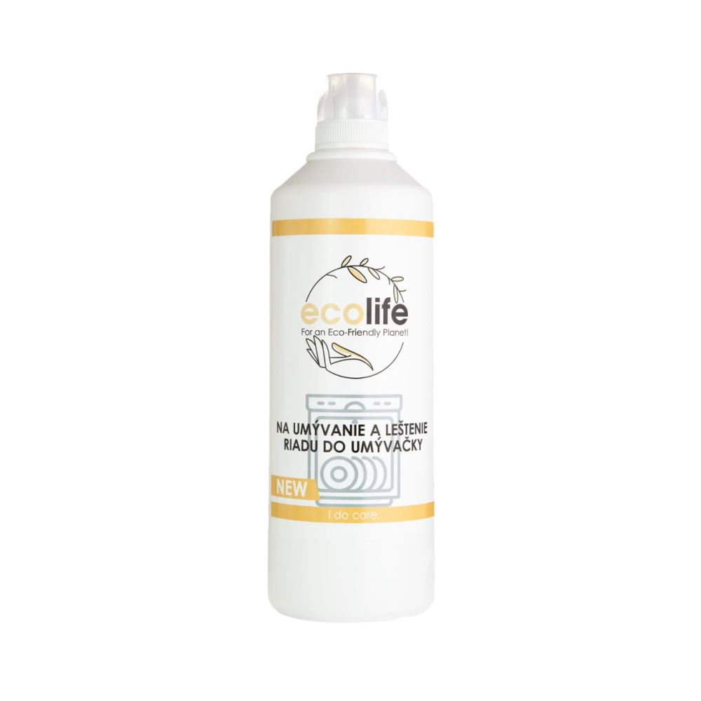 EcoLife Čisticí gel do myčky nádobí s leštidlem (2 v 1, 1 l)